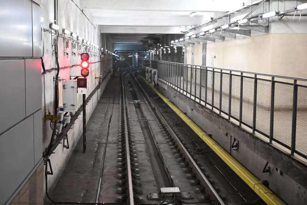 Дархан Сатыбалды ознакомился с ходом строительства новой станции метро «Калкаман» (7)