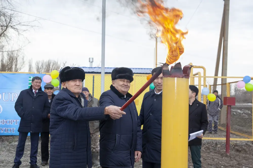 Область Жетісу: охват централизованным водоснабжением составил 99,9%, а уровень газификации до конца года достигнет 72% (7)