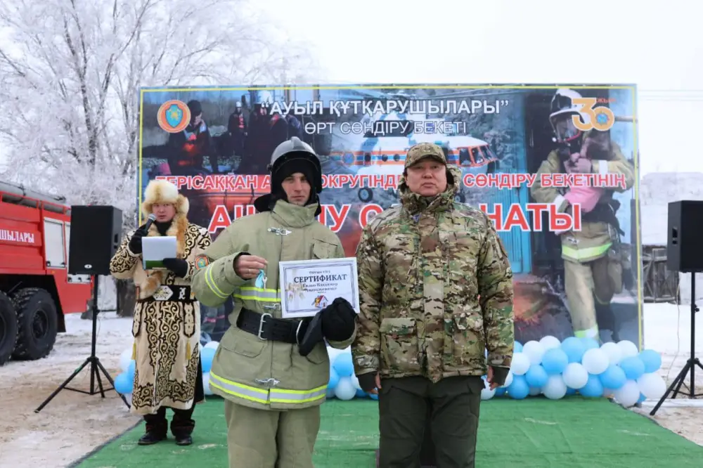 В селе Терисаккан введён в эксплуатацию 110-й добровольный пожарный пост в стране (3)