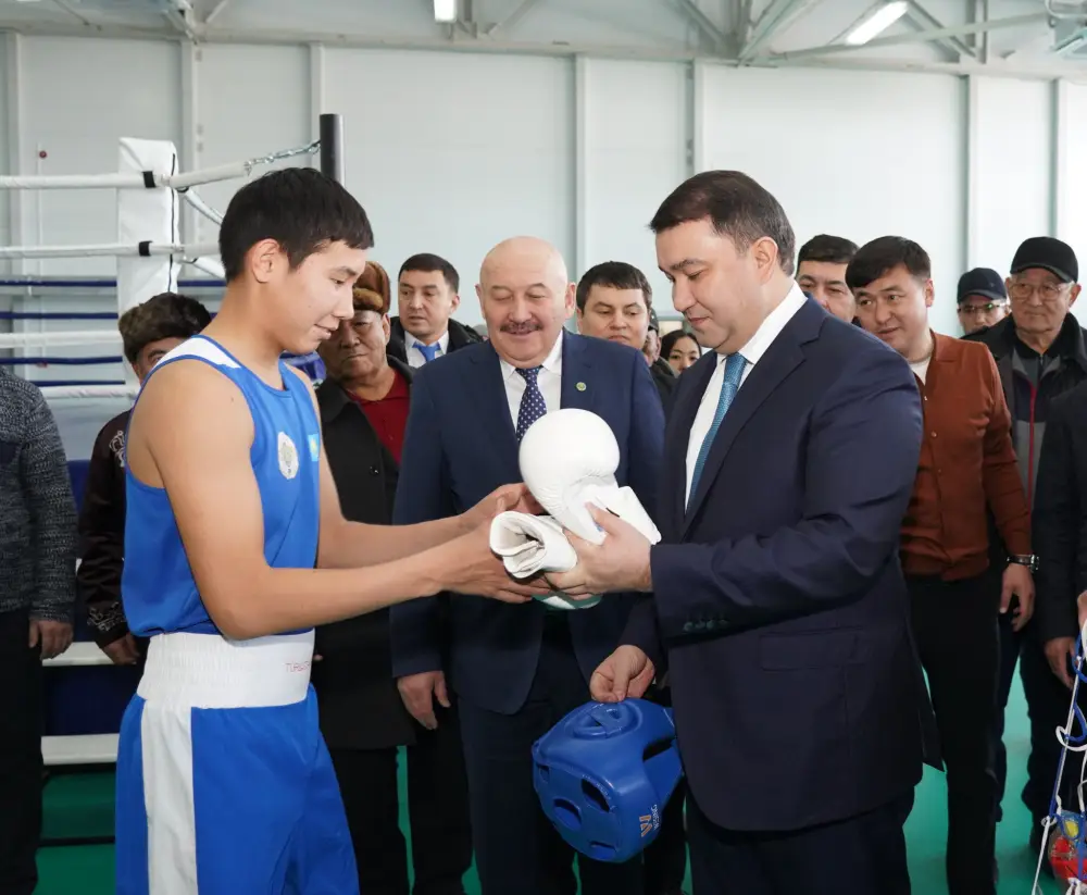 ТУРКЕСТАН: В ЖЕТЫСАЕ ОТКРЫЛСЯ СОВРЕМЕННЫЙ ЦЕНТР НАСТОЛЬНОГО ТЕННИСА (4)