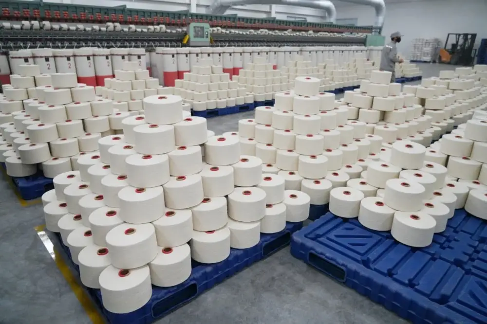 Хлопковый комплекс по производству текстиля полного цикла запустили в Туркестане (4)