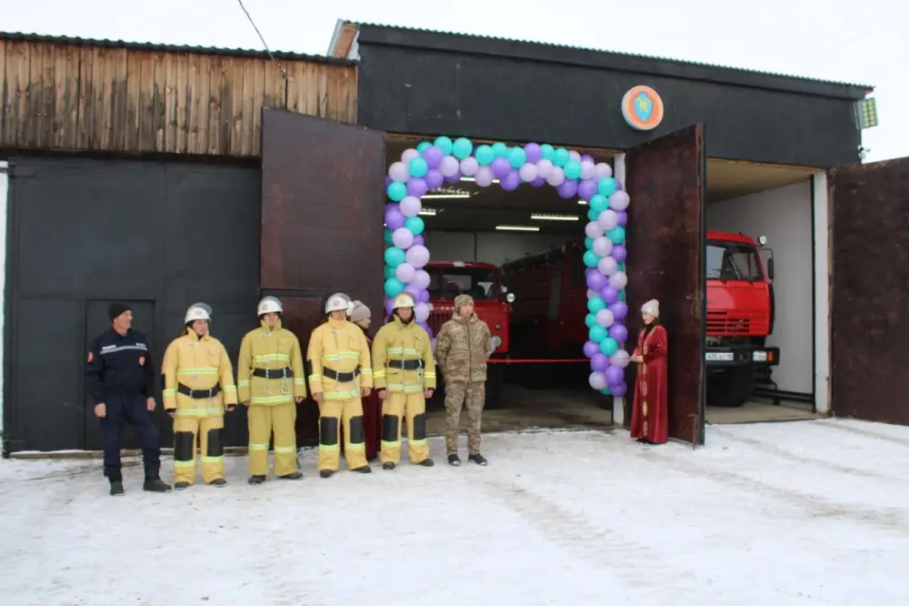 В районах области Абай растет число пожарных постов (10)