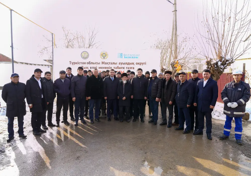 ТУРКЕСТАН: ВОПРОС, ОЗВУЧЕННЫЙ НА ВСТРЕЧЕ АКИМА ОБЛАСТИ С НАСЕЛЕНИЕМ, РЕШЕН: В ЖЕТЫСАЙСКОЕ СЕЛО ПОДАЛИ ГАЗ (4)