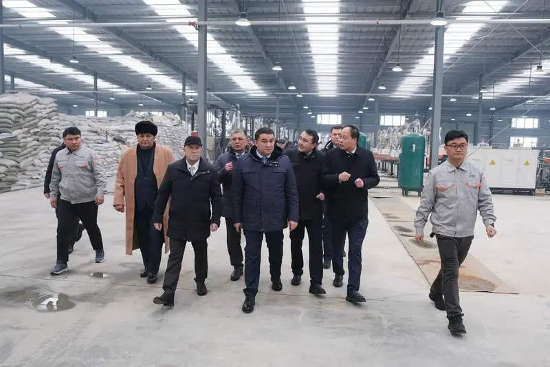 В Туркестанской области открылся современный хлопкоперерабатывающий завод, оснащённый интеллектуальными технологиями (7)