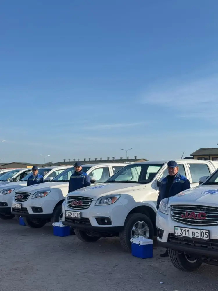 Автопарк ветеринарной службы Алматинской области обновлён на 68 процентов (2)