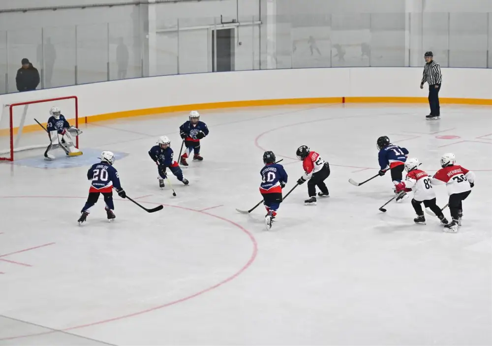 Новая ледовая арена открылась в микрорайоне Жас Өркен (5)