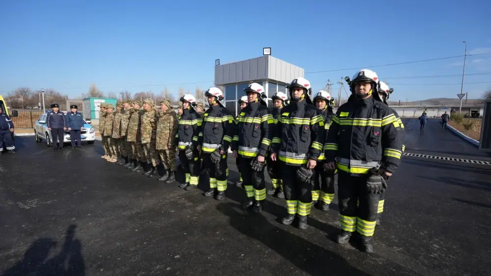 В ШЫМКЕНТЕ ОТКРЫТЫ ПЕРВЫЕ В РЕСПУБЛИКЕ УНИВЕРСАЛЬНЫЕ КОМПЛЕКСЫ ЭКСТРЕННЫХ СЛУЖБ (4)