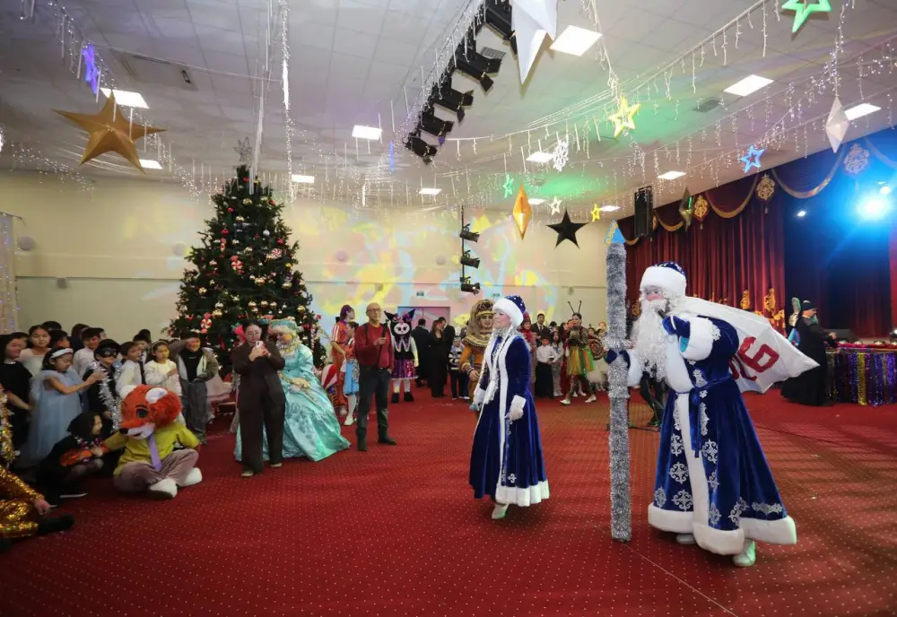 В Мангистау прошла Президентская ёлка (9)