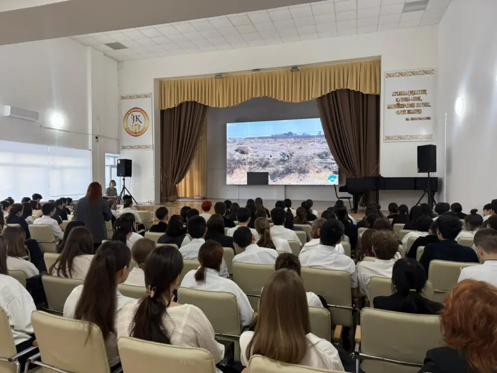 В СКО прошёл эко-кинопоказ «Море рыболовных сетей» в рамках «Таза Қазақстан» (3)