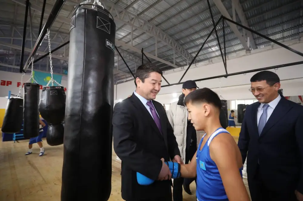 В Мангистау впервые открылся школа-интернат колледж для одарённых в сфере спорта детей (6)