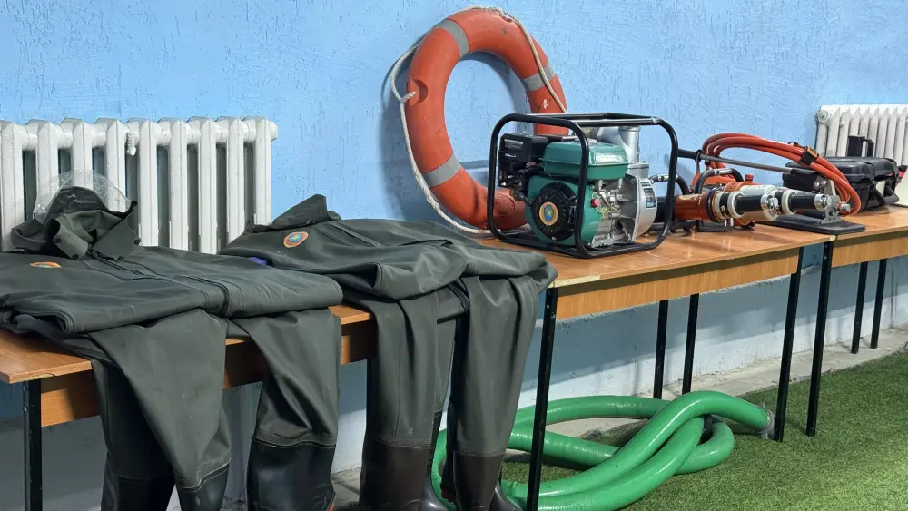 В Казахстане в сельской местности открыт 121-й добровольный пожарный пункт (5)