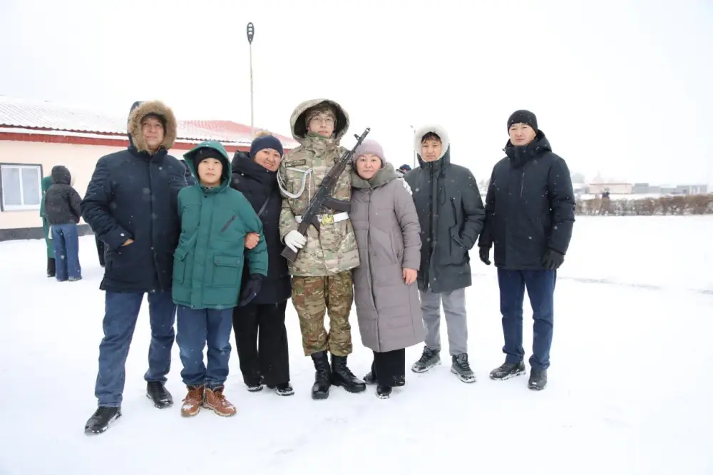 В Акмолинском гарнизоне солдаты войск ПВО дали клятву на верность Родине (9)