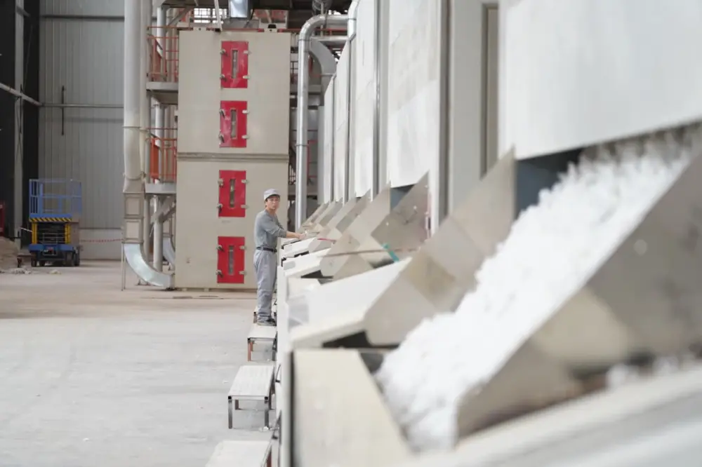 В Туркестанской области открылся современный хлопкоперерабатывающий завод, оснащённый интеллектуальными технологиями (2)