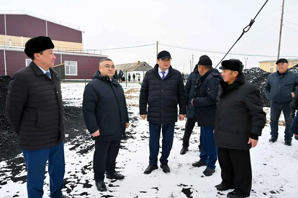 В село Алгабас проведена питьевая вода, в школе установлены новые котлы (5)