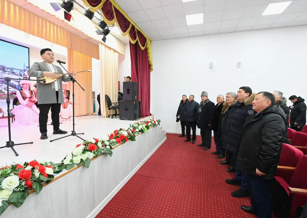 В селе Майдаколь сдан в эксплуатацию новый клуб на 100 мест (9)