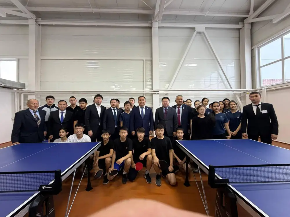 В Коргалжынском районе открылся физкультурно-оздоровительный комплекс (3)