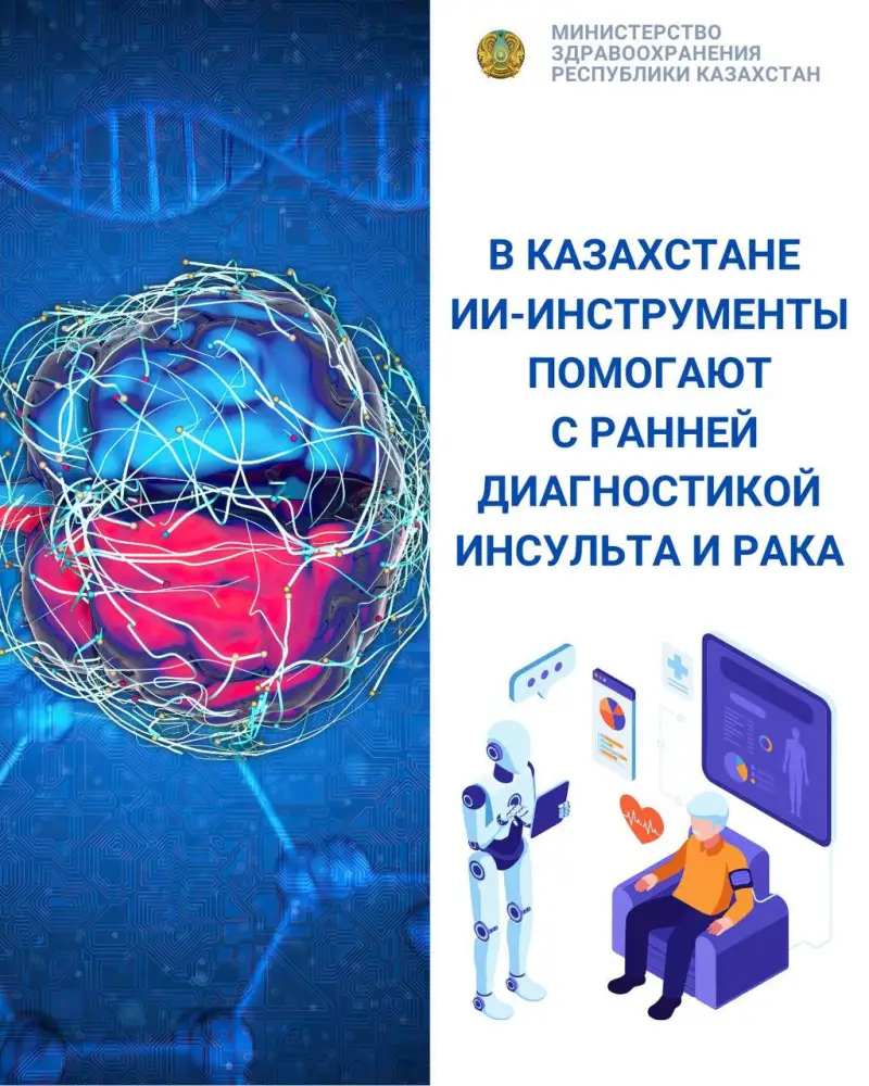 В КАЗАХСТАНЕ ИИ-ИНСТРУМЕНТЫ ПОМОГАЮТ С РАННЕЙ ДИАГНОСТИКОЙ ИНСУЛЬТА И РАКА (4)