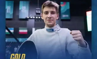 Кирилл Проходов завоевал золото на мировом турнире по фехтованию в Ташкенте