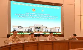 В Астане зажгли звезды военно-патриотического движения «Жас сарбаз»