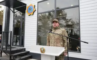 Спасательный пункт у озера Шалкар: безопасность на волне!