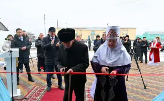 В селе Алгабас открыт новый физкультурно-оздоровительный комплекс