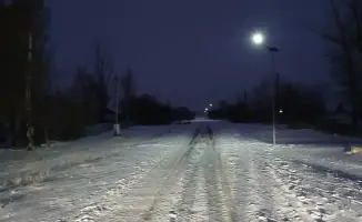 В селе Тассуат завершен проект по установке уличного освещения