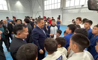 В Коргалжынском районе открылся новый спортивный комплекс для активного отдыха