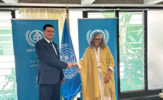 Обсуждение защиты побережья Каспийского моря и устойчивых городов с Исполнительным директором ООН-Хабитат