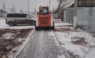 Горожане призваны соблюдать безопасность во время снегопадов в Астане