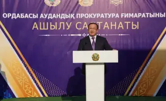 ТУРКЕСТАН: ОТКРЫТИЕ НОВОГО ЗДАНИЯ ПРОКУРАТУРЫ В ОРДАБАСЫ, ПОДТВЕРЖДАЮЩЕГО ПРИОРИТЕТЫ ПРАВОВОЙ СИСТЕМЫ КАЗАХСТАНА