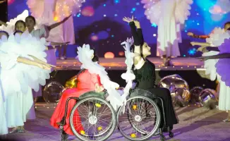 Шексіз әлем: Новый год для особенных детей в Туркестане