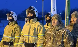 В селе Аксуат запущен 121-й добровольный пожарный пункт для усиления пожарной безопасности в сельской местности