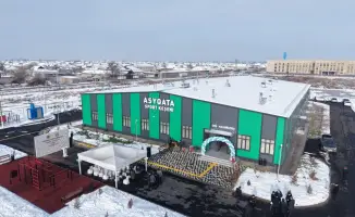 В Жетысайском районе открылся современный центр настольного тенниса для 200 юных спортсменов