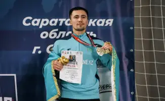 Заманбек Данабеков из Казахстана завоевал бронзовую медаль на чемпионате мира по универсальному бою в Саратове