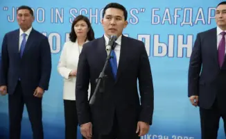 Развитие школьного спорта в Казахстане: открытие специализированного зала для дзюдо