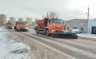 Акимат Астаны призывает жителей соблюдать осторожность в условиях снегопадов и активной уборки снега