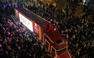 Новогодний караван Coca-Cola в Конаеве