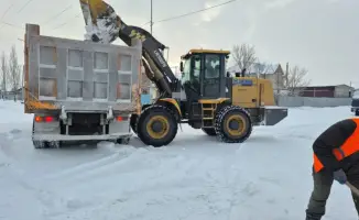 Снегопад в Астане: 3000 рабочих на передовой!