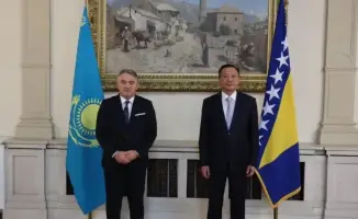 Вручение верительных грамот Послом Казахстана в Боснии и Герцеговине