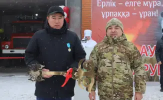 В Атасу открылся новый пункт добровольных противопожарных формирований для улучшения пожарной безопасности