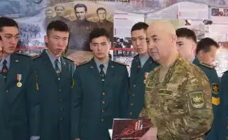 В Военном институте Сухопутных войск открыли учебный класс имени Бауыржана Момышулы