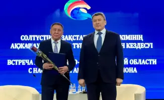 Аким области: В сердце Акжарского района зажгли новую звезду IT и тепло