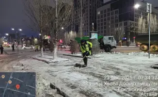 Зимние воины Астаны: три тысячи дорожных рабочих против снежного натиска