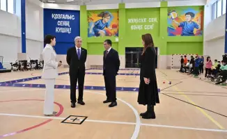 Президент Казахстана открыл первый в стране Центр инклюзивного спорта для людей с ограниченными возможностями