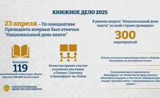 Развитие книжной индустрии в Казахстане поддержка писателей и национальной литературы