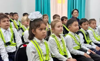 Проект безопасности школьников в Жетісу светоотражающие жилеты и профилактика детского травматизма