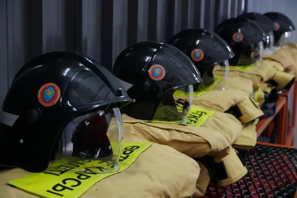 В селе Шолпан Урджарского района открыт пожарный пост (4)