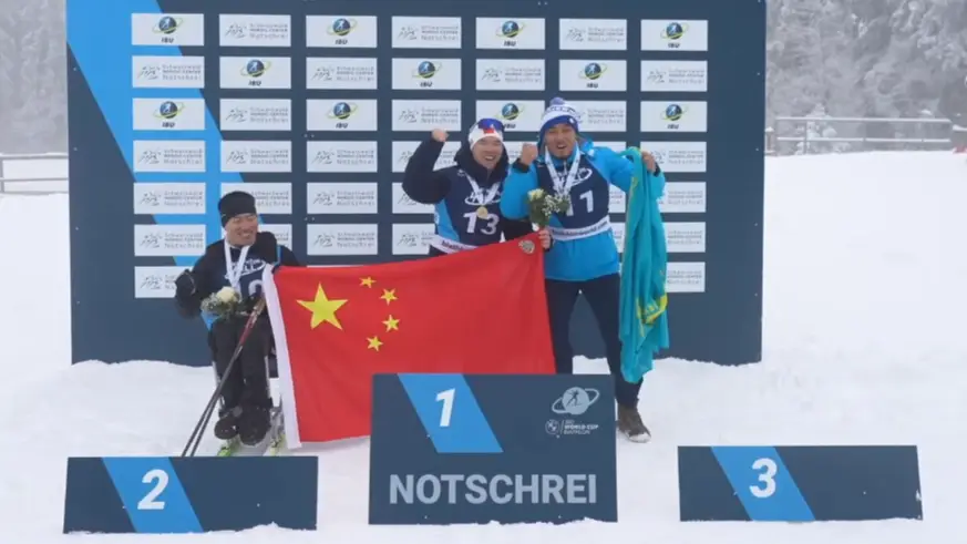 Ербол Хамитов завоевал бронзовую медаль этапа Кубка мира по пара биатлону (8)