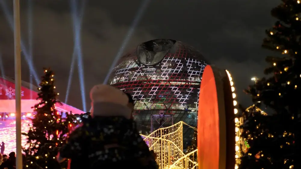 В столице в новогоднюю ночь проходят праздничные концерты (3)