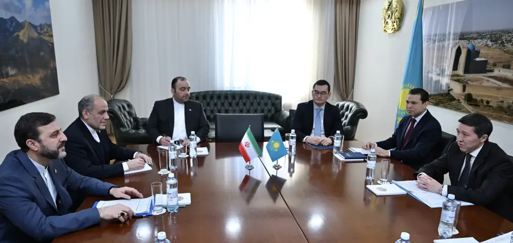В МИД Казахстана состоялись встречи с заместителем главы внешнеполитического ведомства Ирана (5)